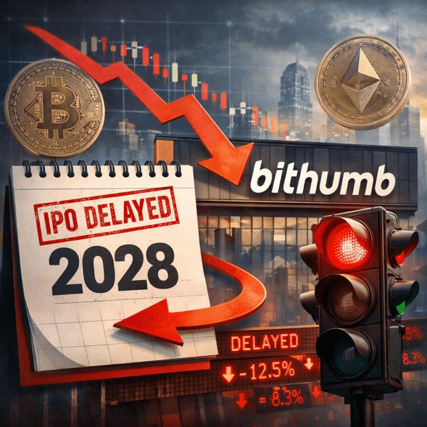 Bithumb delays IPO beyond 2028, signaling larger crypto listing slowdown