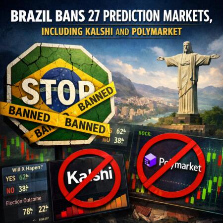 Brazil Bans 27 Prediction Markets, Including Kalshi And Polymarket