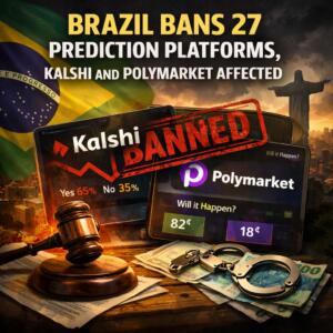 Brazil Bans 27 Prediction Platforms, Kalshi And Polymarket Affected