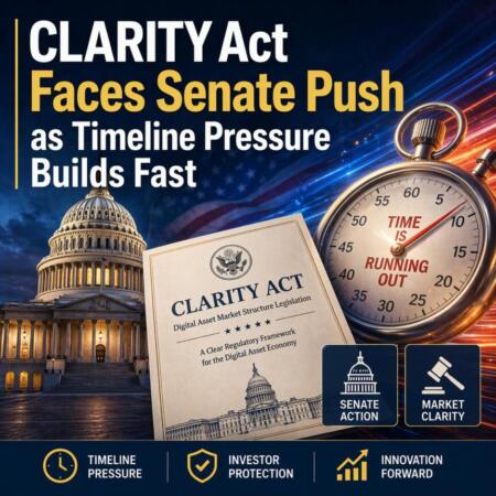 Clarity Act Faces Senate Push As Timeline Pressure Builds Fast