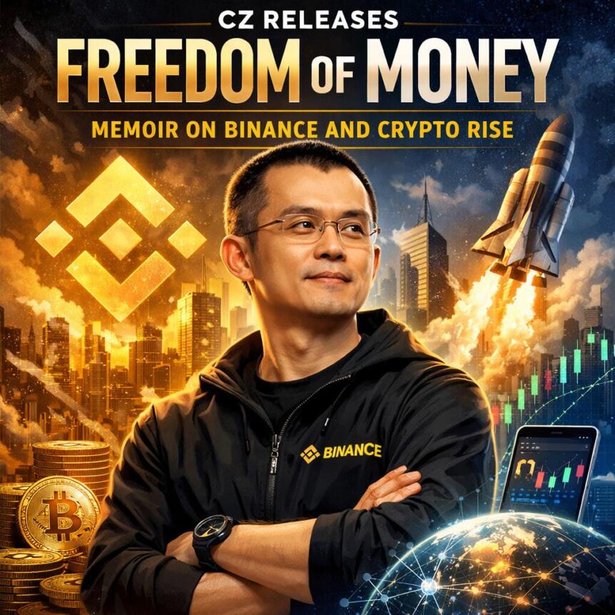 Cz Releases Freedom Of Money: Memoir On Binance And Crypto Rise