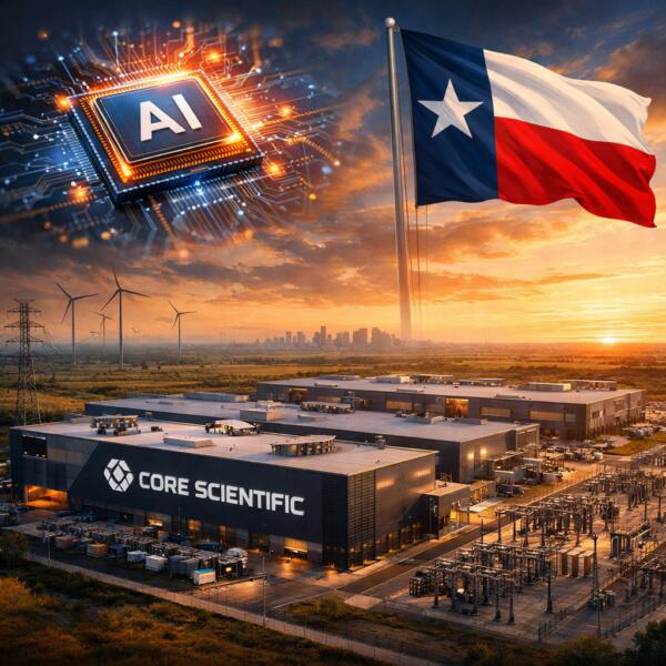 Texas Core Core Scientific Pursues 1.5GW AI Data Center Campus in Texas