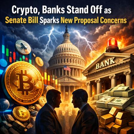 Crypto, Banks Stand Off As Senate Bill Sparks New Proposal Concerns