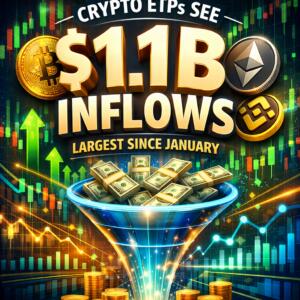 Crypto Etps See $1.1b Inflows, Largest Since January