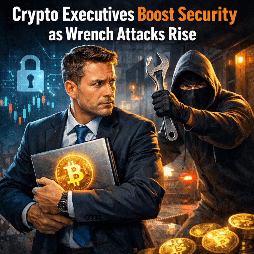 Crypto Executives Boost Security as Wrench Attacks Rise