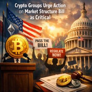 Crypto Groups Urge Action On Market Structure Bill As Critical