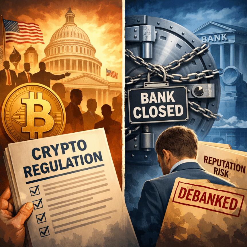 Crypto Lobby Seeks Regulation To End Debanking Over Reputation Risk