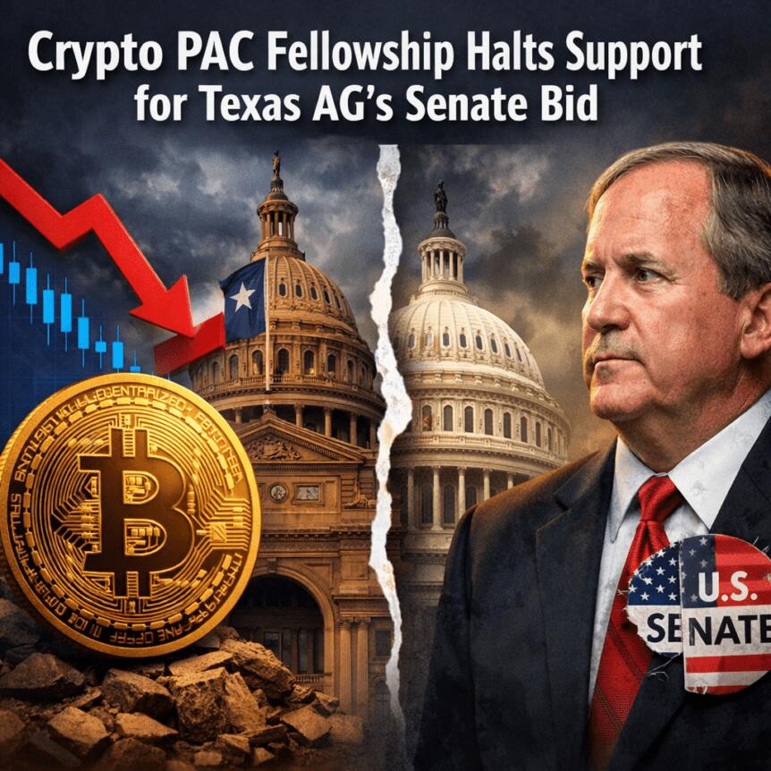 Crypto PAC Fellowship halts support for Texas AG’s Senate bid