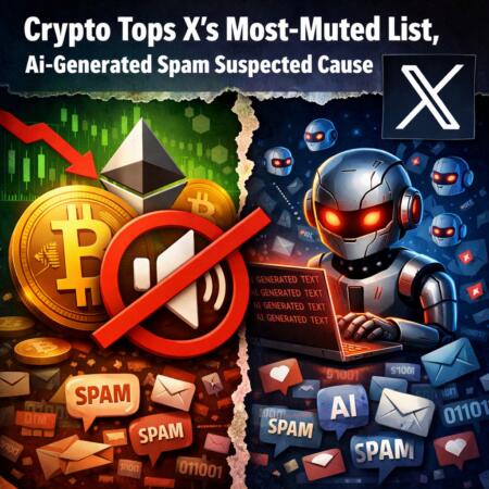 Crypto Tops X's Most-Muted List, Ai-Generated Spam Suspected Cause