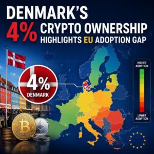 Denmark’s 4% Crypto Ownership Highlights EU Adoption Gap Error Code: 524