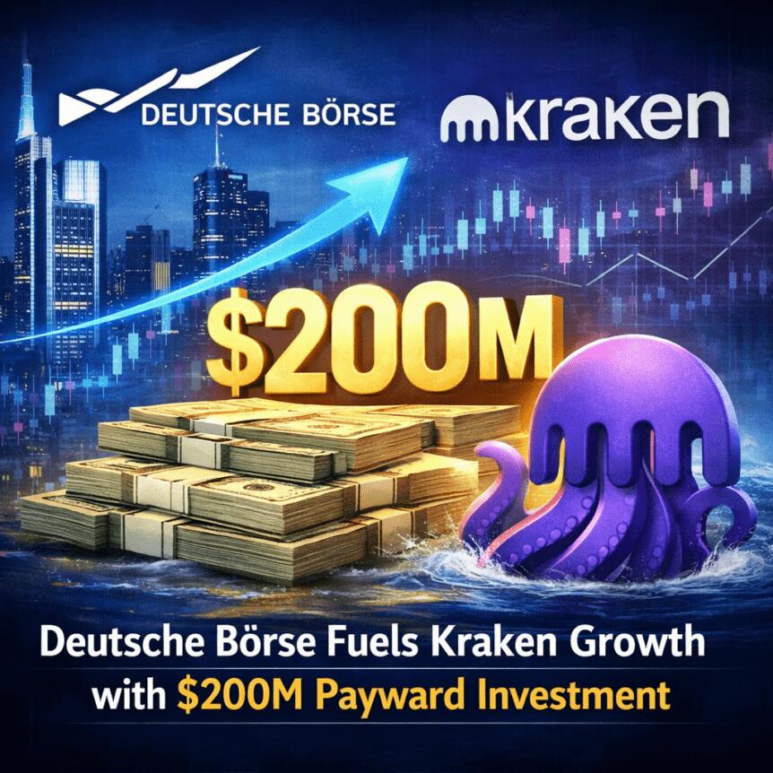 Deutsche Börse fuels Kraken growth with $200M Payward investment