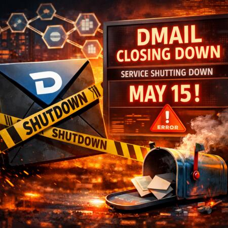 Dmail To Shut Down Its Decentralized Email Service On May 15