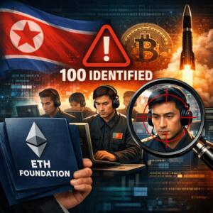 Eth Foundation-Funded Program Flags 100 North Korean Crypto Workers