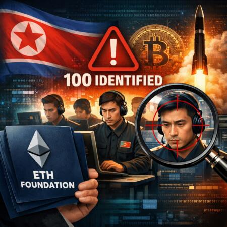 Eth Foundation-Funded Program Flags 100 North Korean Crypto Workers