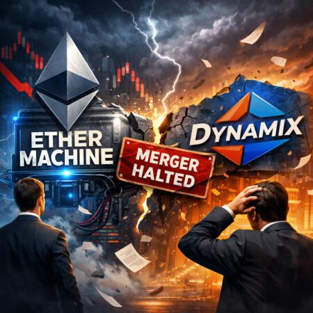 Ether Machine Halts Spac Merger With Dynamix Amid Market Headwinds