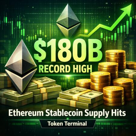 Ethereum Stablecoin Supply Hits $180B, Record High – Token Terminal Ethereum Stablecoin Supply Hits $180b, Record High - Token Terminal