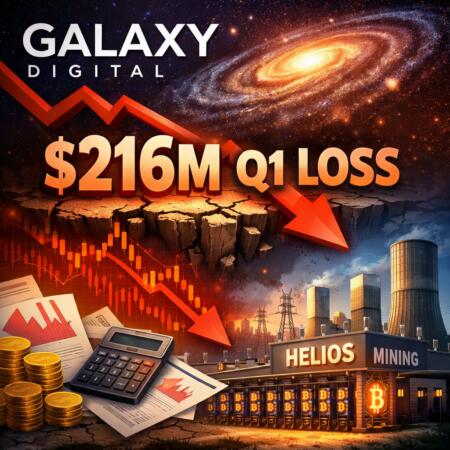 Galaxy Digital Records $216m Q1 Loss Amid Helios Expansion Push