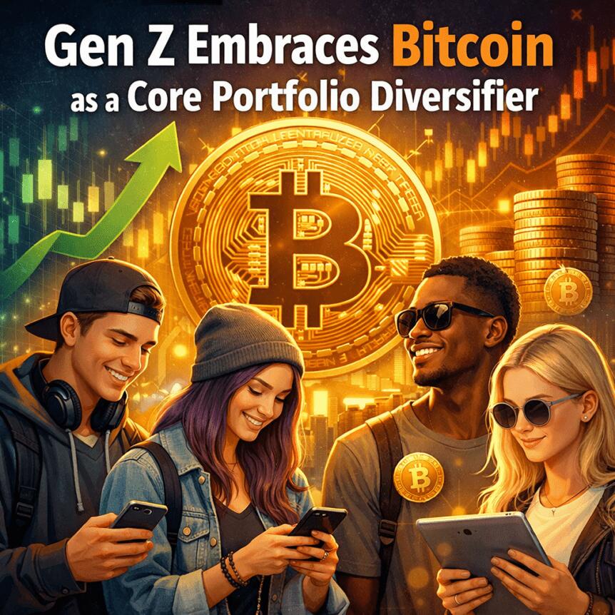 Gen Z Embraces Bitcoin As A Core Portfolio Diversifier