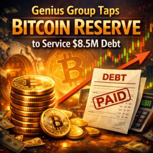 Genius Group Taps Bitcoin Reserve To Service $8.5m Debt