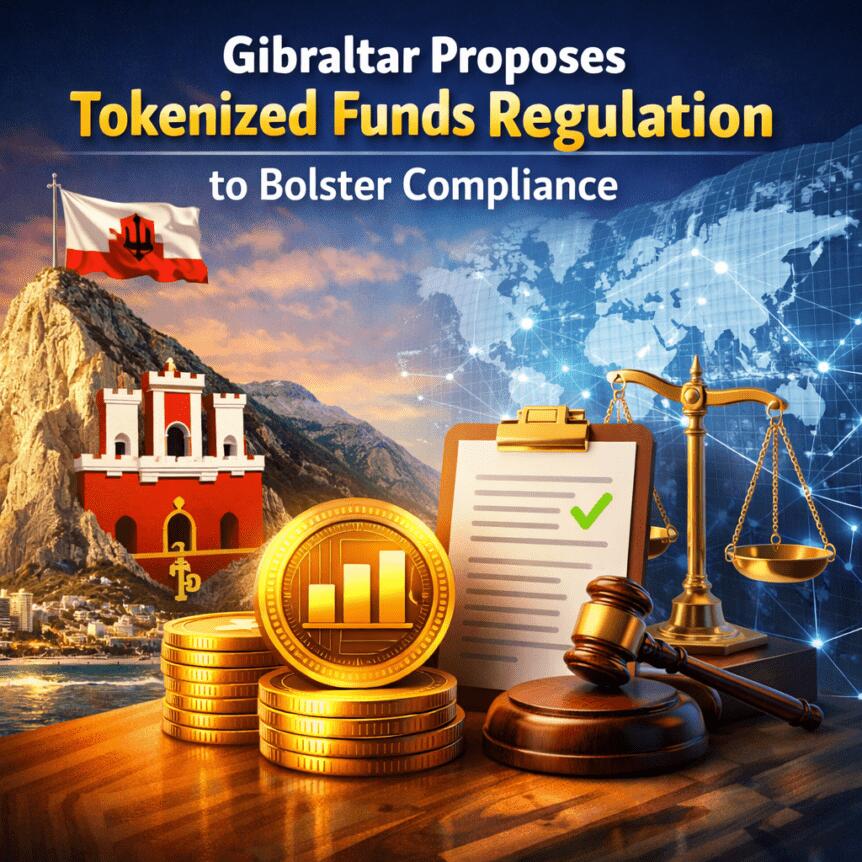 Gibraltar pakub tokeniseeritud fondide regulatsiooni, et tugevdada vastavust nõuetele