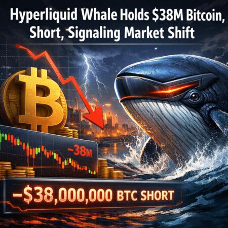 Hyperliquid Whale Holds $38m Bitcoin Short, Signaling Market Shift