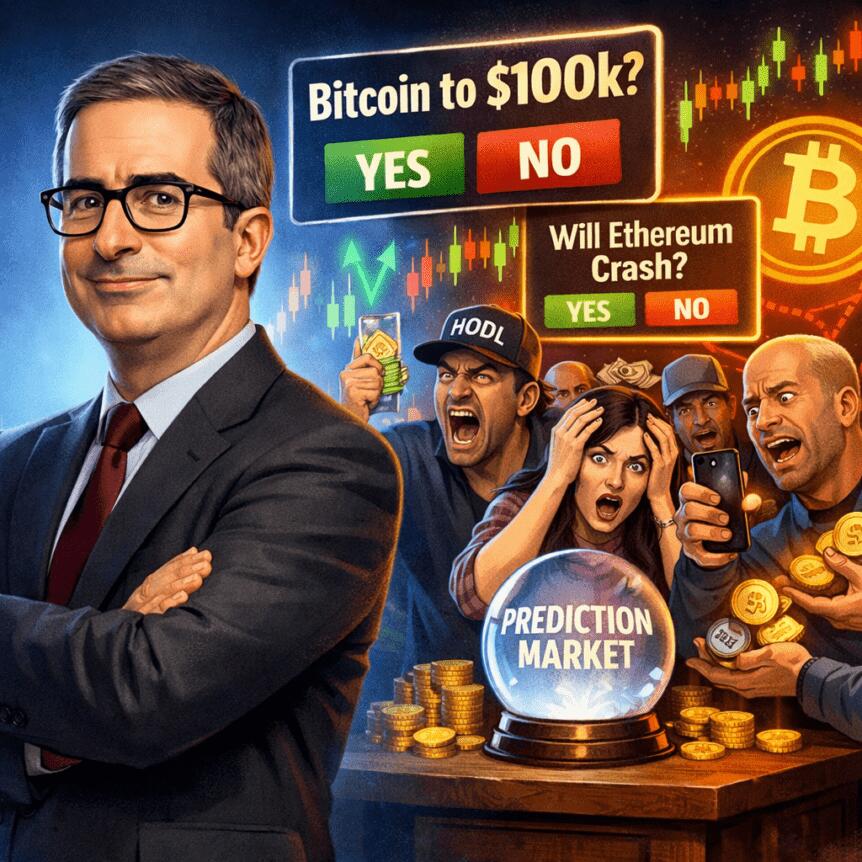 John Oliver Won’t Placate Crypto Prediction‑market Users