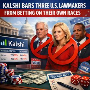 Kalshi Bars Three U.s. Lawmakers From Betting On Their Own Races