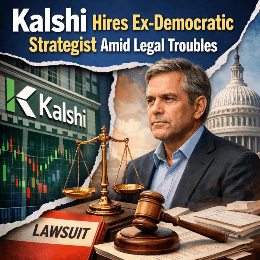Kalshi hires ex-Democratic strategist amid legal troubles