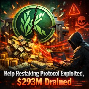 Kelp Restaking Protocol Exploited, $293m Drained