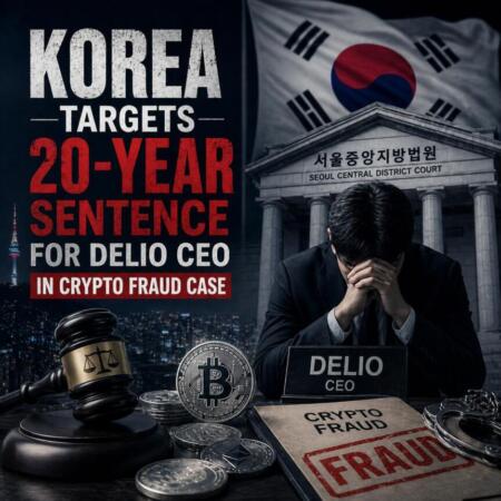 Korea Targets 20-Year Sentence For Delio Ceo In Crypto Fraud Case