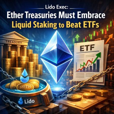 Lido Exec: Ether Treasuries Must Embrace Liquid Staking To Beat Etfs
