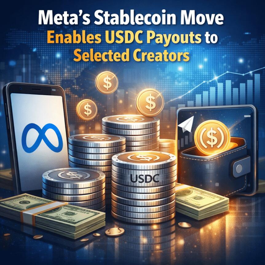 Meta’s Stablecoin Move Enables USDC Payouts to Selected Creators