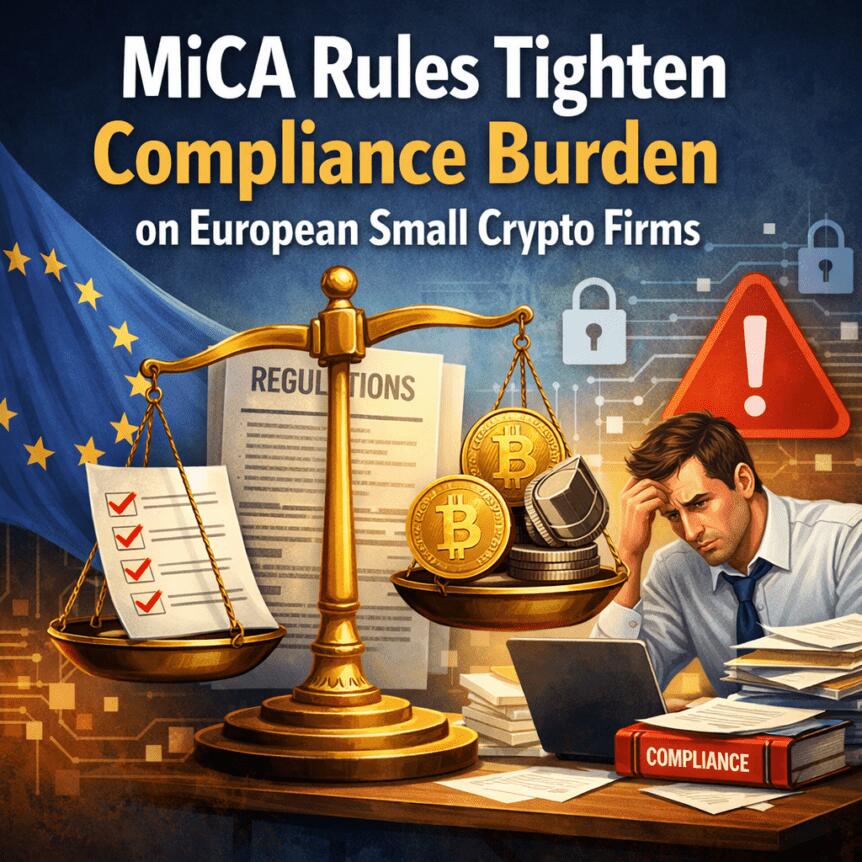 Mica Rules Tighten Compliance Burden On European Small Crypto Firms