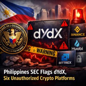 Philippines Sec Flags Dydx, Six Unauthorized Crypto Platforms
