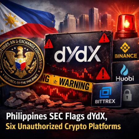 Philippines Sec Flags Dydx, Six Unauthorized Crypto Platforms