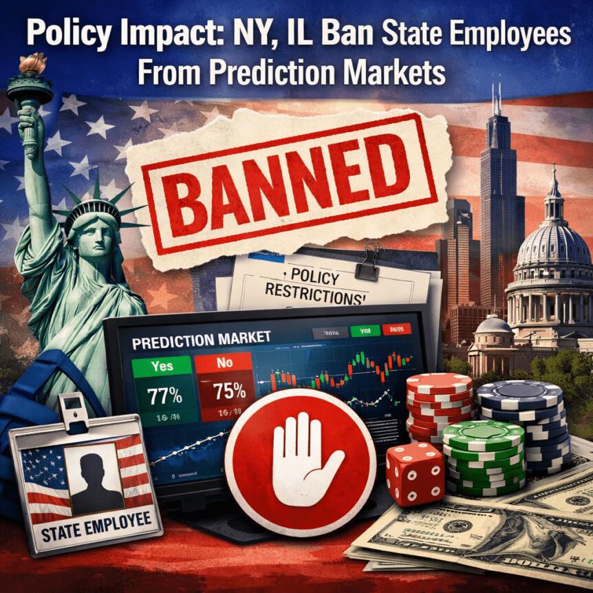 Policy Impact: Ny, Il Ban State Employees From Prediction Markets