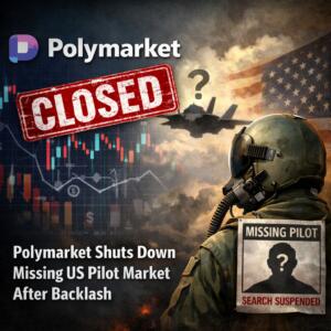 Polymarket Shuts Down Missing Us Pilot Market After Backlash