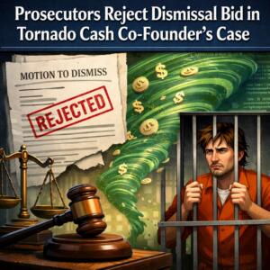 Prosecutors Reject Dismissal Bid In Tornado Cash Co-Founder's Case