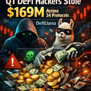 Q1 Defi Hackers Stole $169m Across 34 Protocols, Defillama