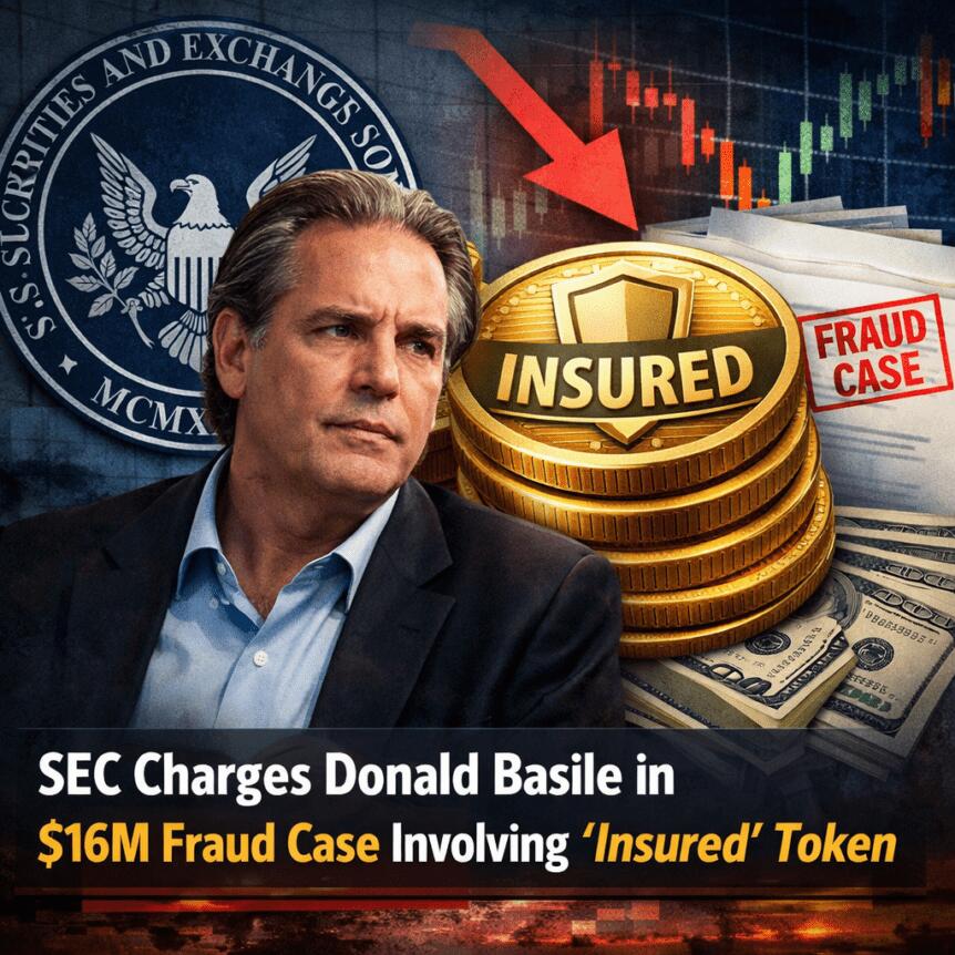 Sec Charges Donald Basile In $16m Fraud Case Involving 'insured' Token