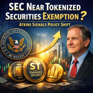Sec Near Tokenized Securities Exemption: Atkins Signals Policy Shift