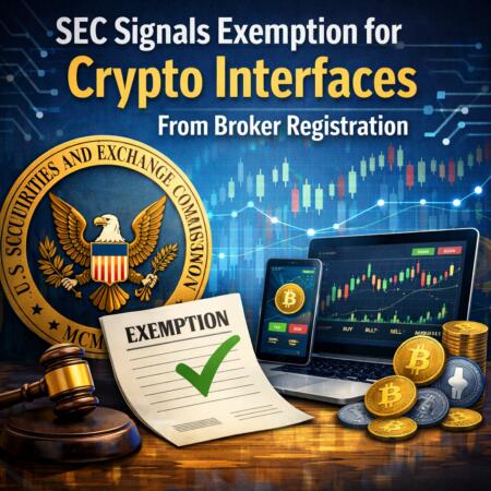 SEC Signals Exemption for Crypto Interfaces From Broker Registration Sec Signals Exemption For Crypto Interfaces From Broker Registration