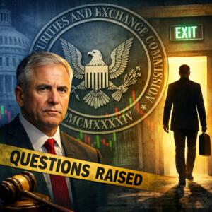 Sec Taps Enforcement Chief As Predecessor's Exit Raises Questions