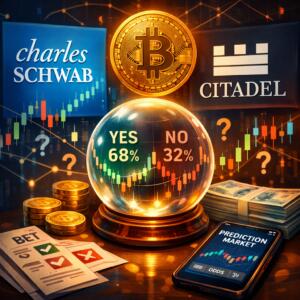 Schwab And Citadel Eye Entry Into Crypto Prediction Markets