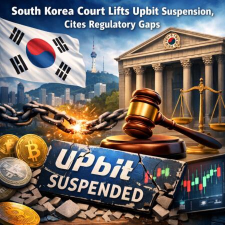 South Korea Court Lifts Upbit Suspension, Cites Regulatory Gaps South Korea Court Lifts Upbit Suspension, Cites Regulatory Gaps