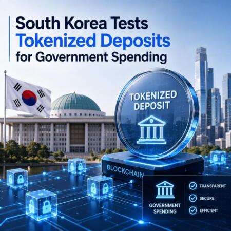 South Korea Tests Tokenized Deposits for Government Spending