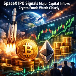 Spacex Ipo Signals Major Capital Inflow; Crypto Funds Watch Closely