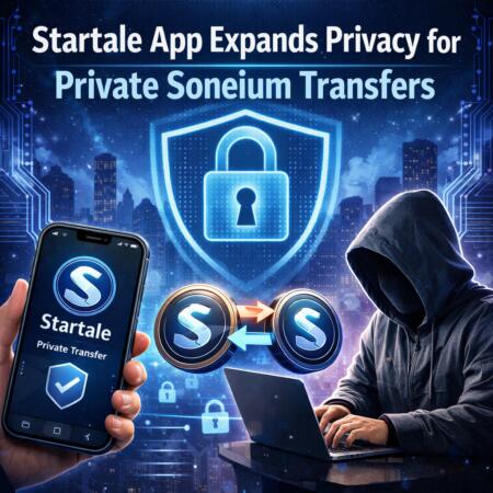 Startale App Expands Privacy For Private Soneium Transfers