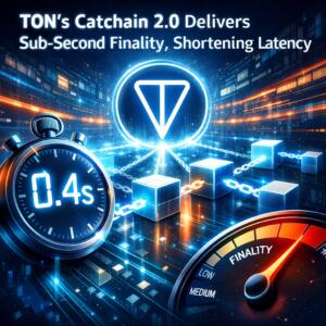 Ton's Catchain 2.0 Delivers Sub-Second Finality, Shortening Latency