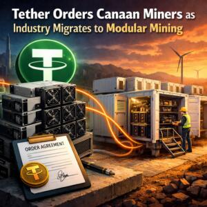 Tether Orders Canaan Miners As Industry Migrates To Modular Mining